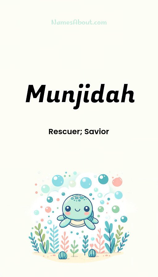 Meaning of Munjidah