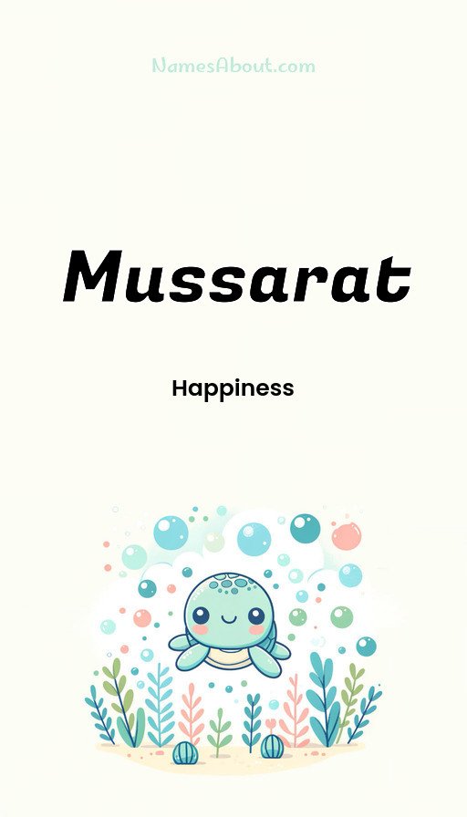 Meaning of Mussarat