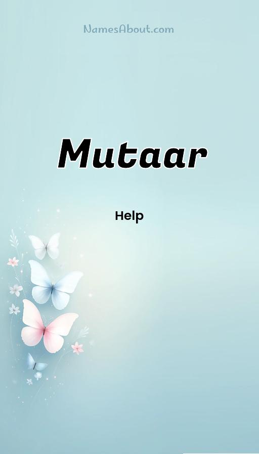 Illustration of Mutaar