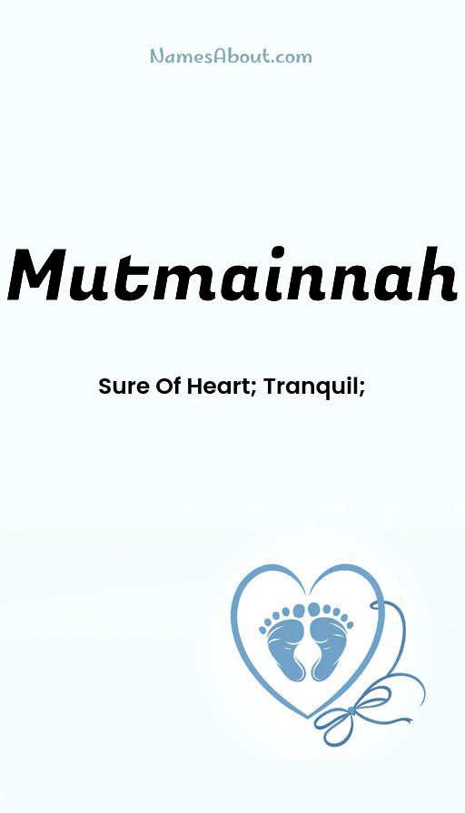Meaning of Mutmainnah