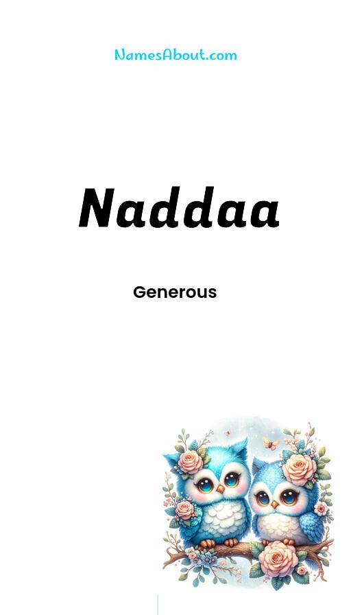 Illustration of Naddaa