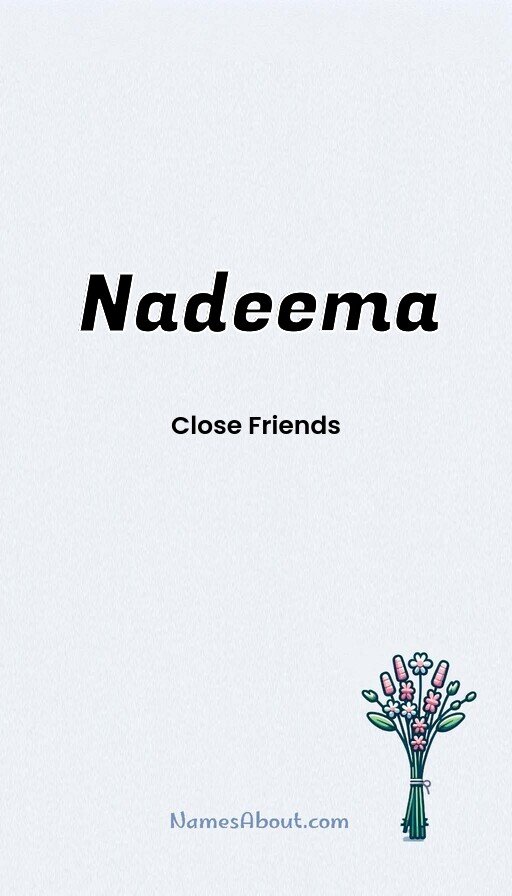 Meaning of Nadeema