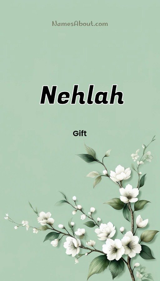 Meaning of Nehlah