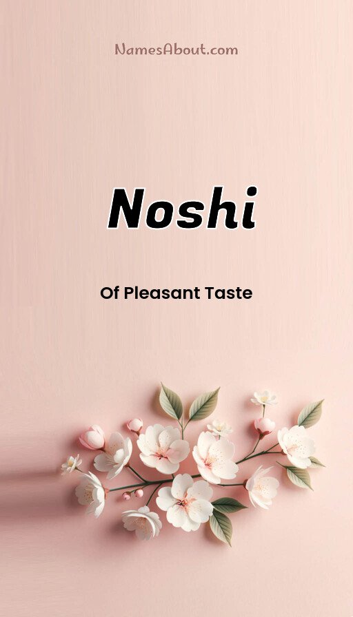 Meaning of Noshi