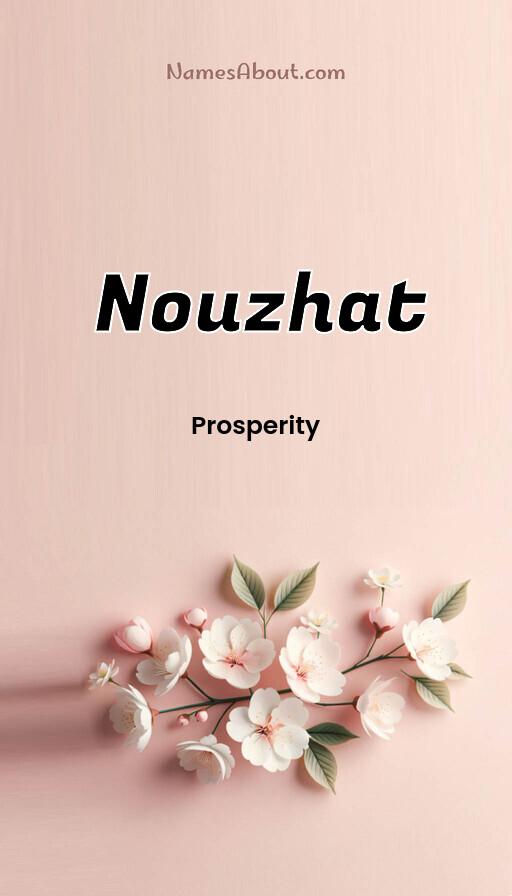 Meaning of Nouzhat