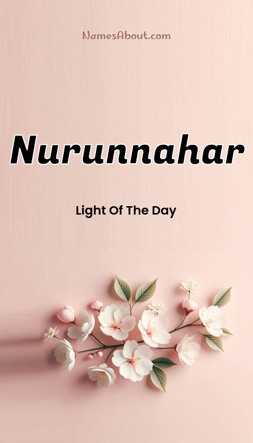 Meaning of Nurunnahar