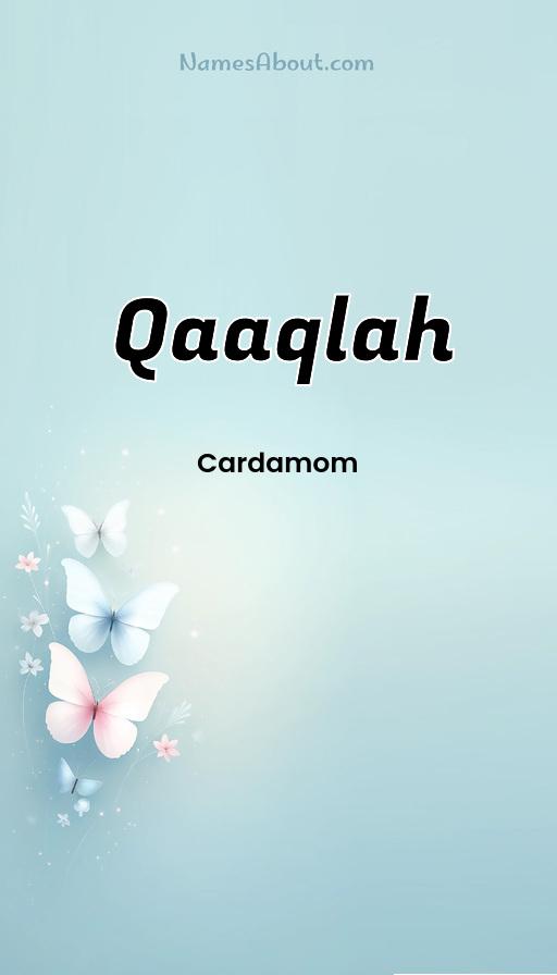 Illustration of Qaaqlah