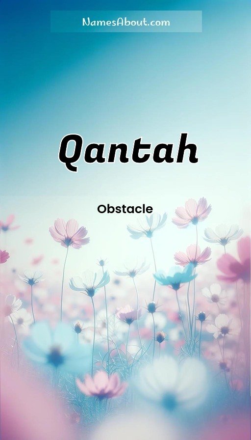 Meaning of Qantah