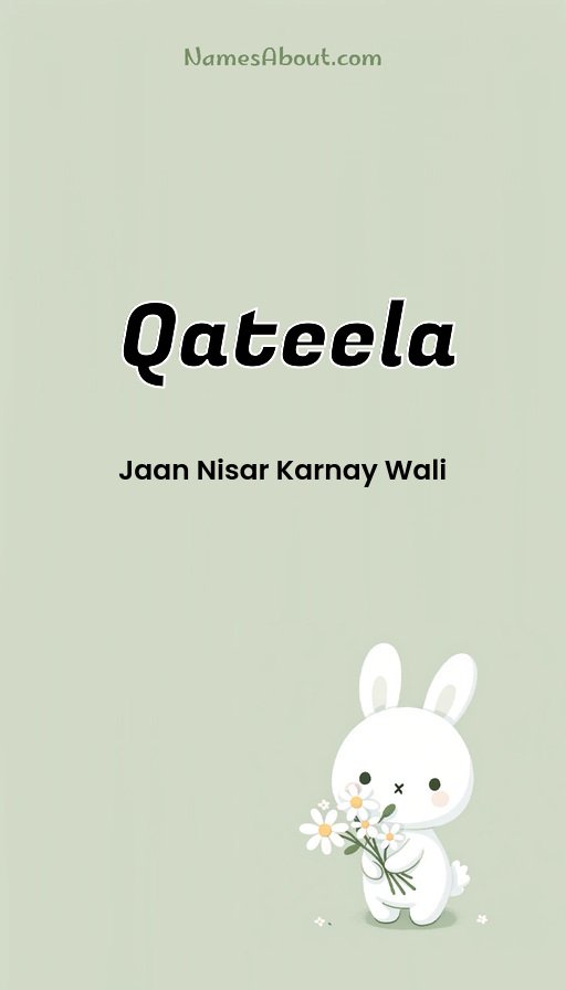 Meaning of Qateela