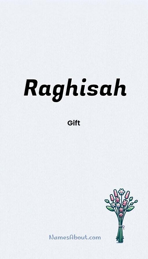 Raghisah name and meaning