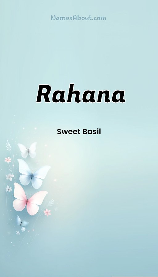 Meaning of Rahana