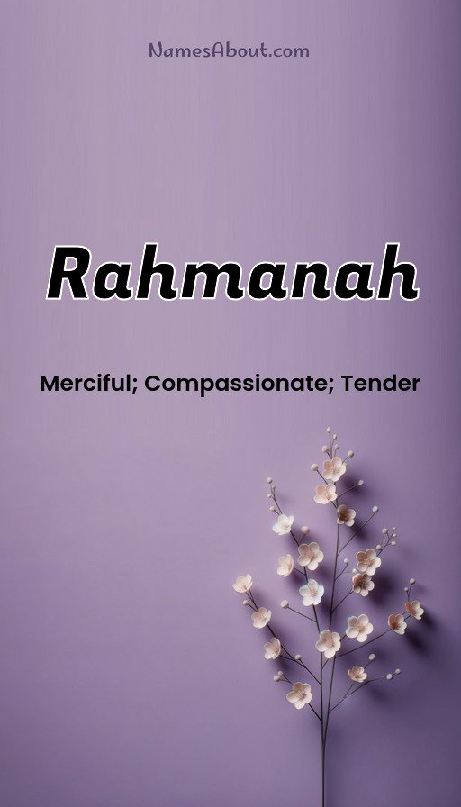 Meaning of Rahmanah