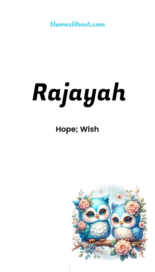 Meaning of Rajayah