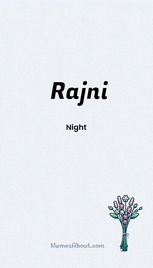 Meaning of Rajni