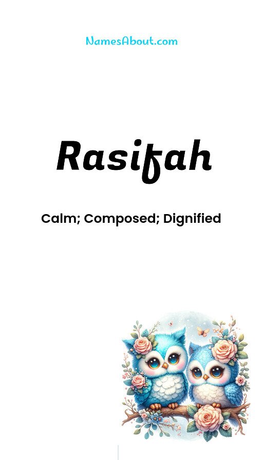 Meaning of Rasifah