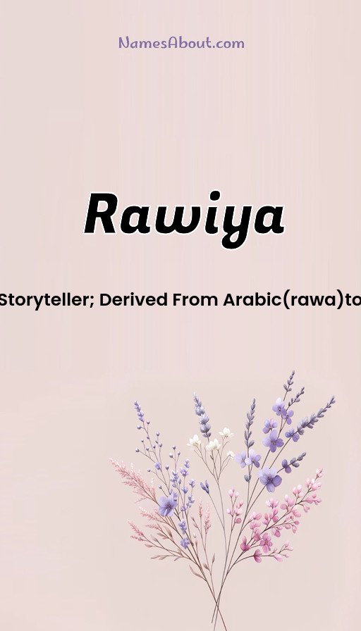 Meaning of Rawiya