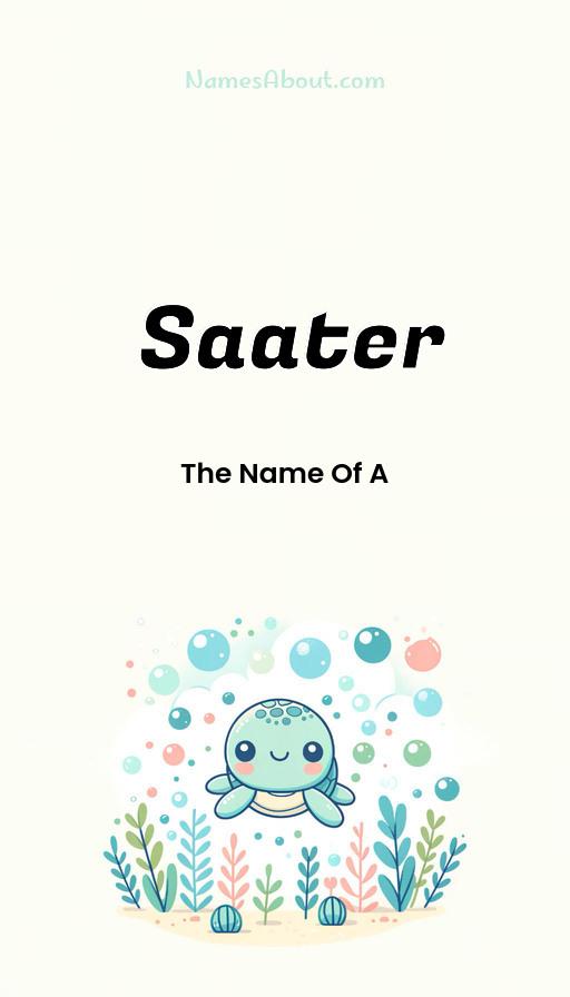 Illustration of Saater