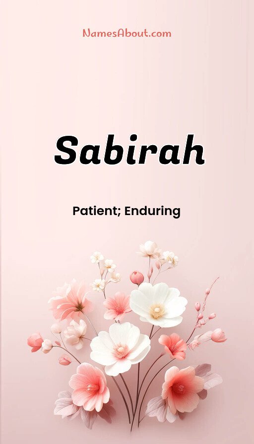 Meaning of Sabirah