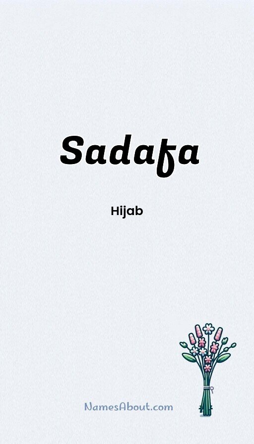 Meaning of Sadafa