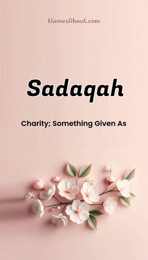 Meaning of Sadaqah