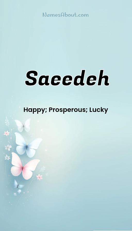 Illustration of Saeedeh