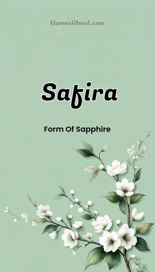 Meaning of Safira