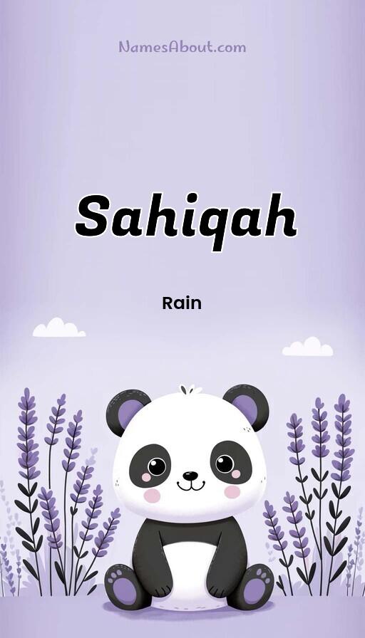 Sahiqah name and meaning