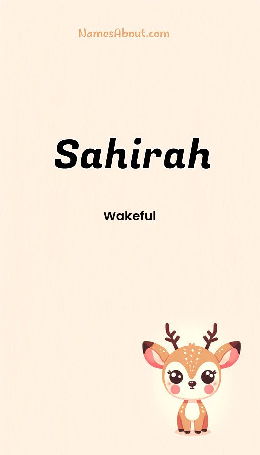 Meaning of Sahirah