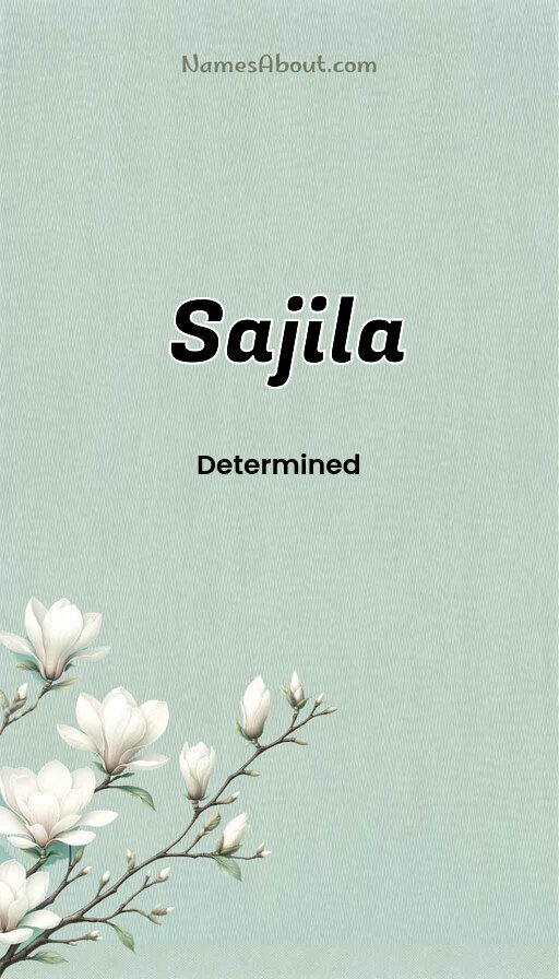 Meaning of Sajila