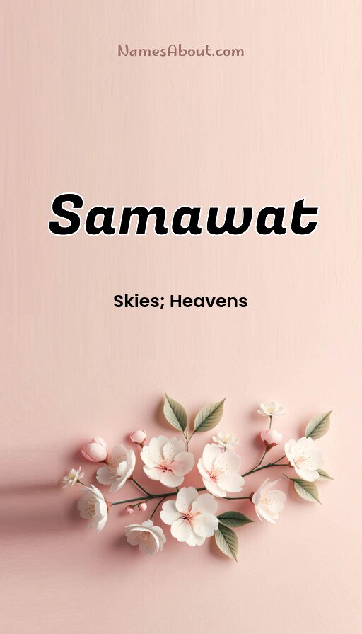 Meaning of Samawat