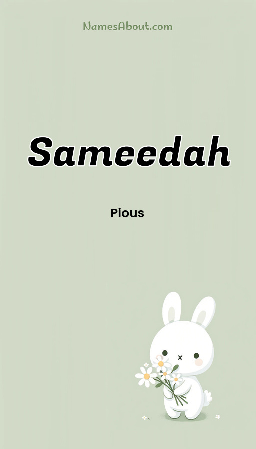 Meaning of Sameedah