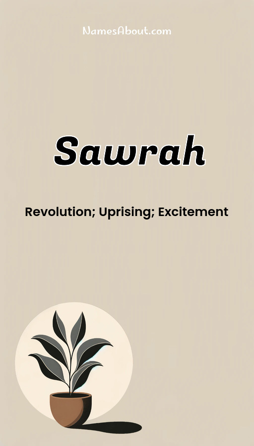 Meaning of Sawrah