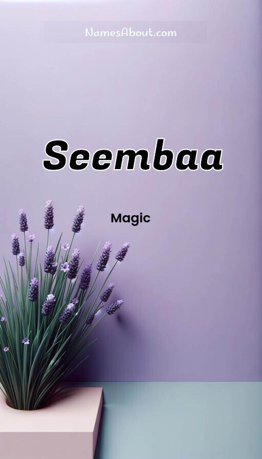 Seembaa name and meaning