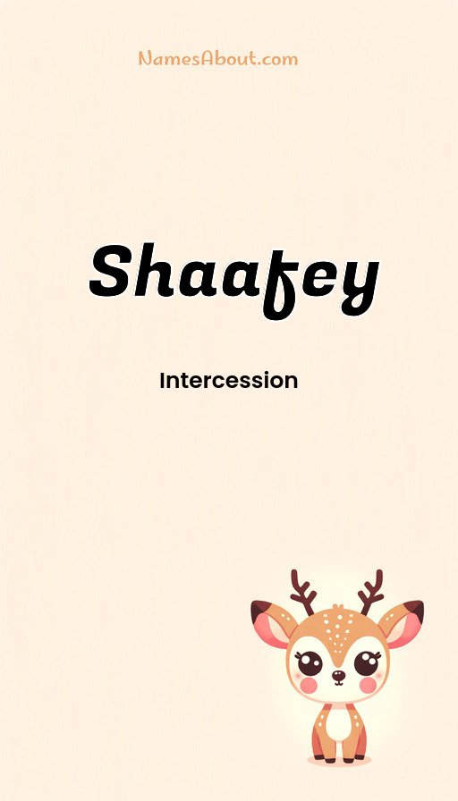 Meaning of Shaafey