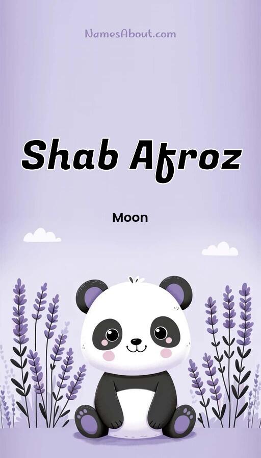 Shab Afroz name and meaning