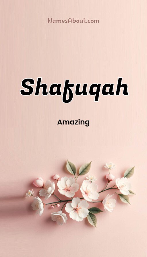 Meaning of Shafuqah