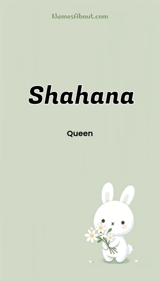 Meaning of Shahana
