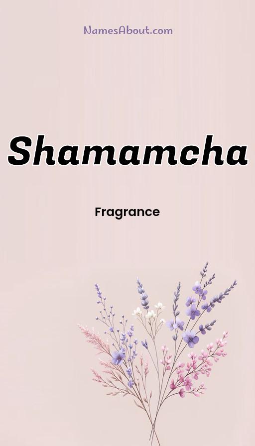 Shamamcha name and meaning