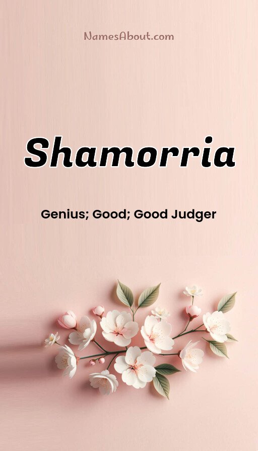 Meaning of Shamorria