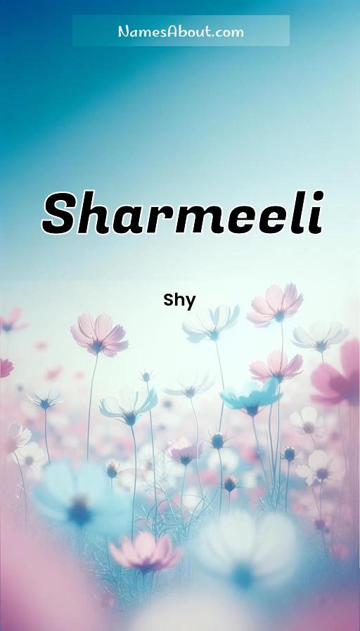 Sharmeeli name and meaning