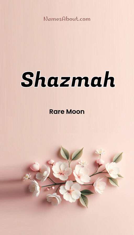 Meaning of Shazmah