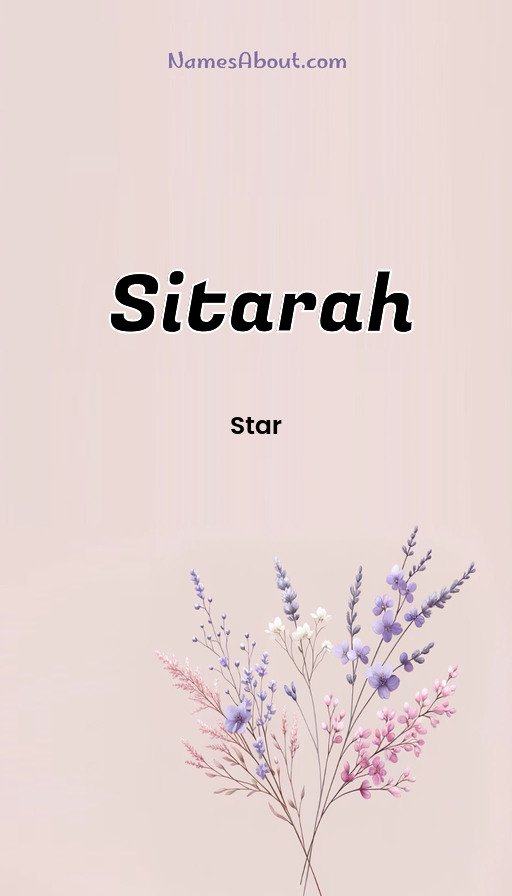 Meaning of Sitarah