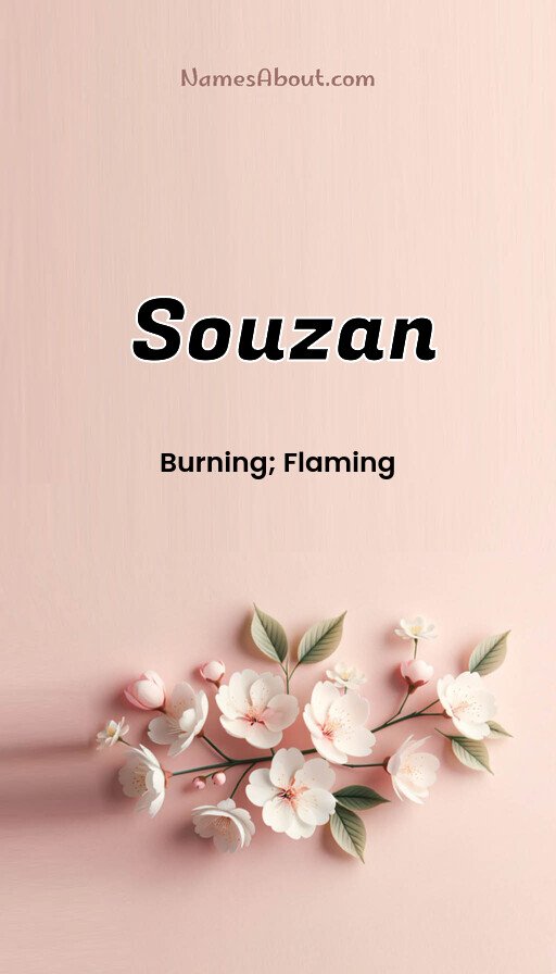 Meaning of Souzan