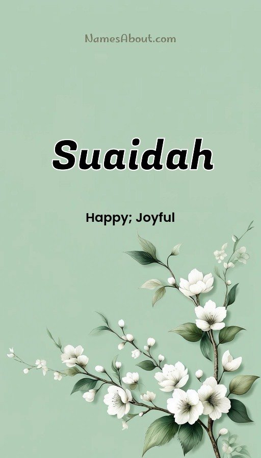 Meaning of Suaidah