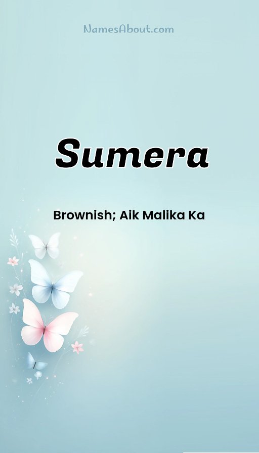 Meaning of Sumera