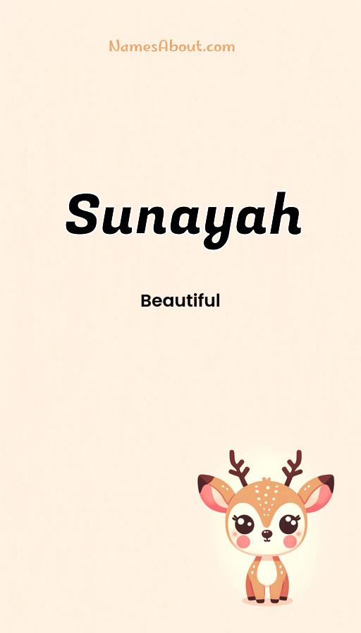 Illustration of Sunayah