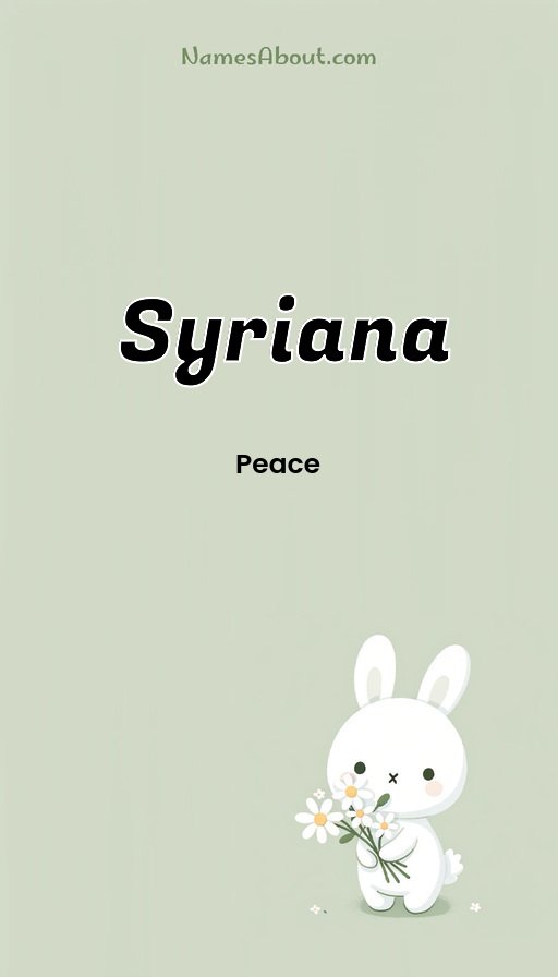 Meaning of Syriana