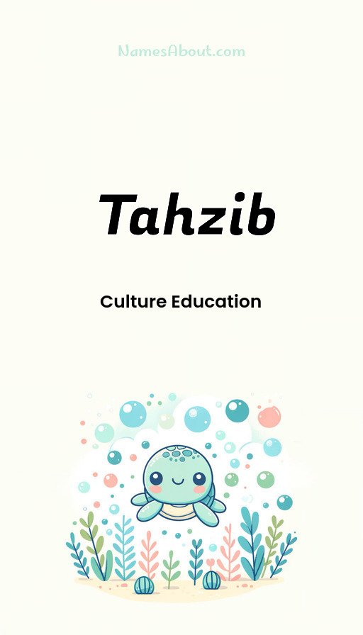 Meaning of Tahzib