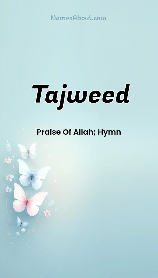 Meaning of Tajweed