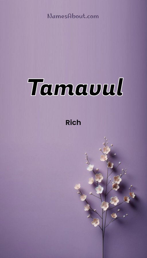 Meaning of Tamavul